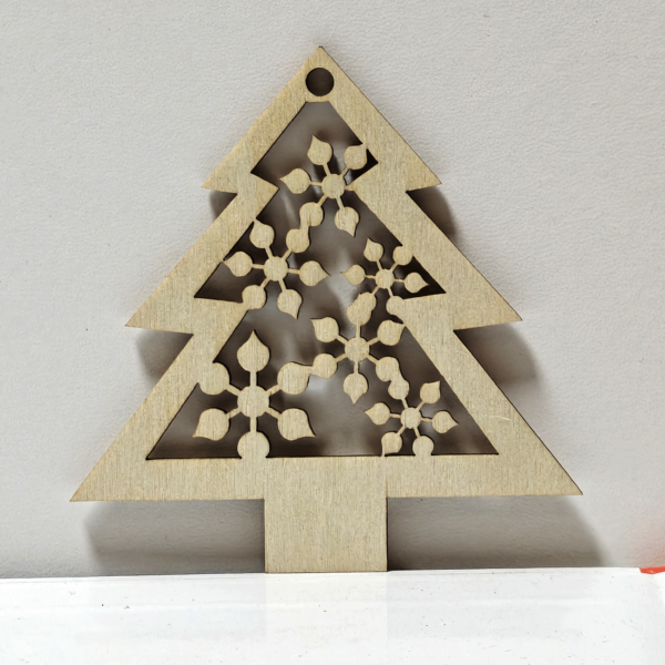 Wooden Christmas ornaments 2