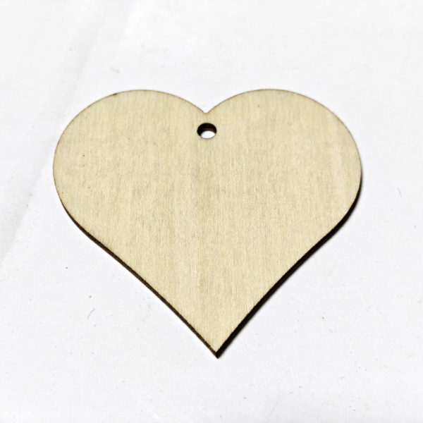 Wooden heart - shaped ornaments 2 - Image 4