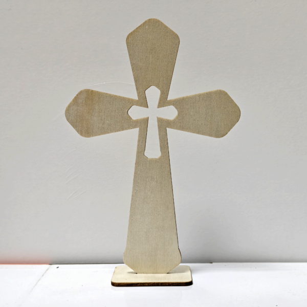 Wooden cross ornaments - Image 3