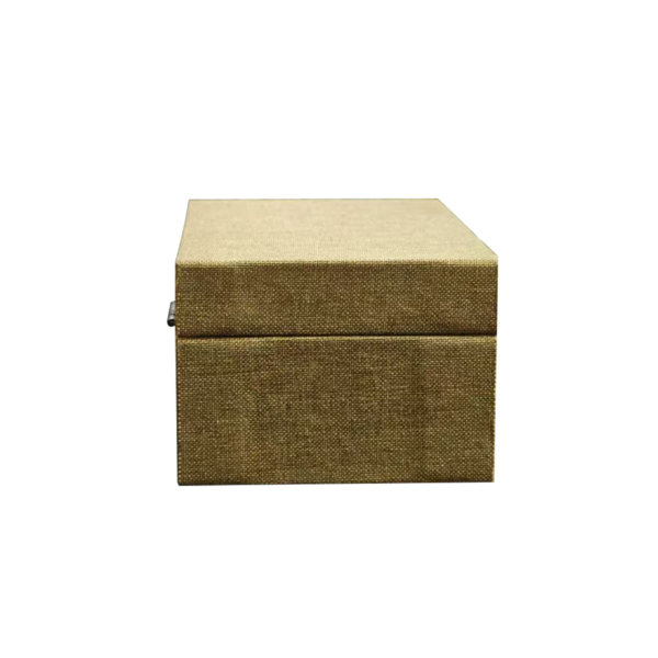 Wooden brocade boxes with cloth covers, gift boxes, and wooden jewelry boxes - Image 4