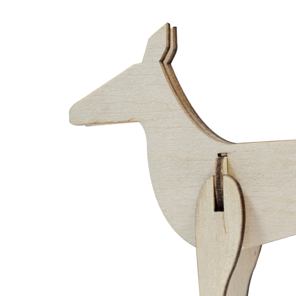 Wooden pony ornaments - Image 2