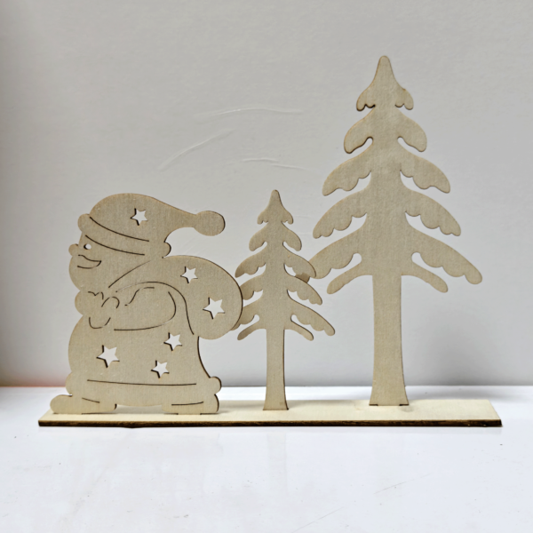 Wooden Christmas decorative ornaments - Image 4