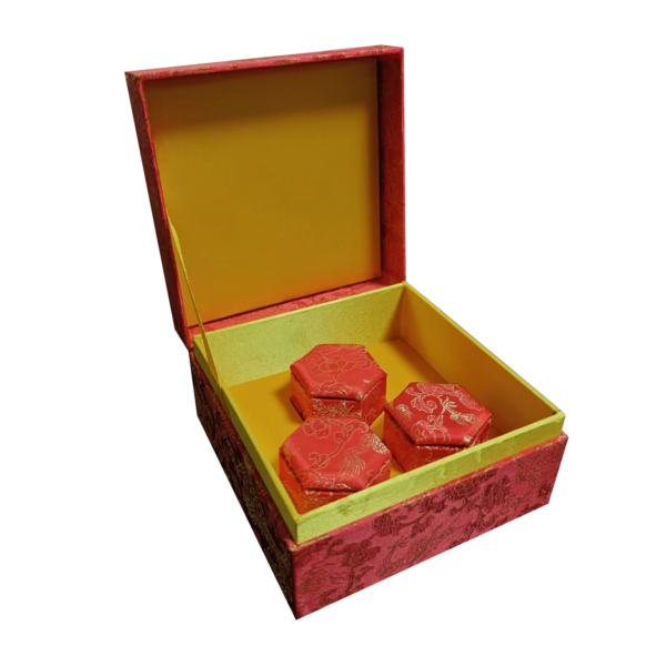 brocade box,  jewelry box medicine box - Image 3