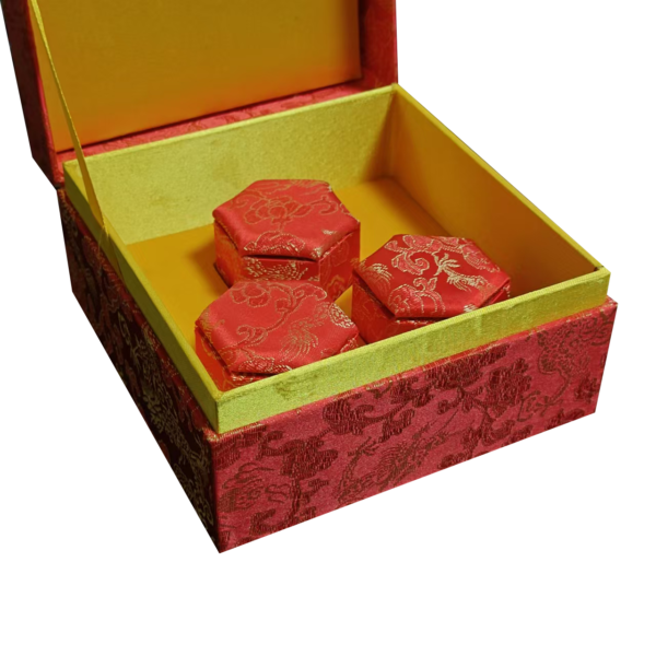 brocade box,  jewelry box medicine box - Image 4