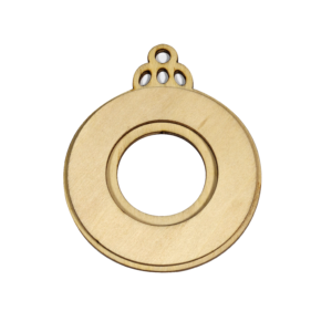 Wooden Photo Frame Keychain