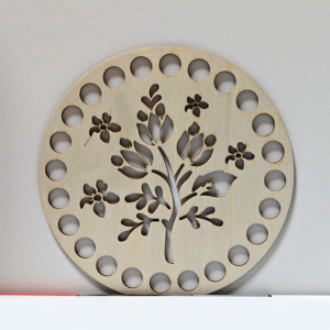 Wooden Creative Pattern Hollow-out Coaster for Cups and Coffee Mugs