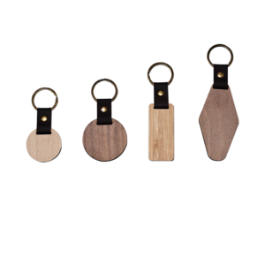Wooden Craft Keychain Pendant