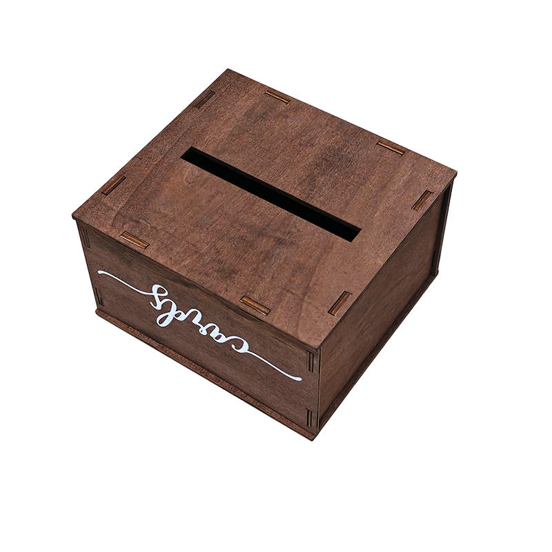 Minimalist Wooden Craft Spliced Tissue Box
