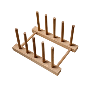 Wooden Minimalist Kitchen Dish Drying Rack