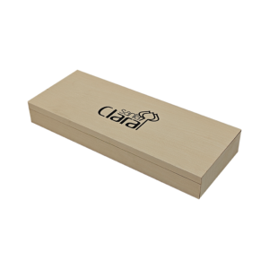 High-grade wooden box with exquisite gift packaging for white watch straps