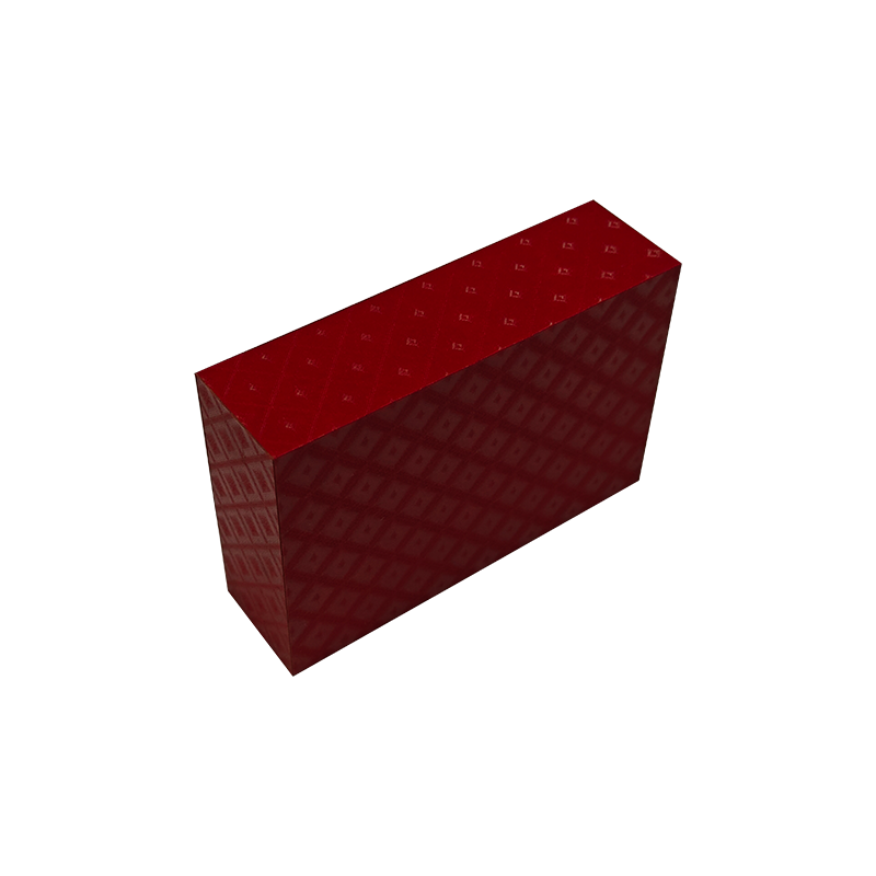High-grade wooden gift box with red grain, for packaging skin care essential oil, perfume and health products - Image 3