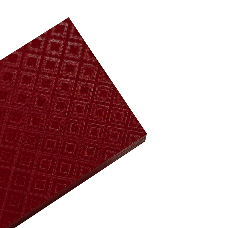 High-grade wooden gift box with red grain, for packaging skin care essential oil, perfume and health products - Image 4