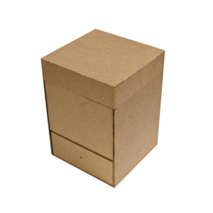 Multi-layer Drawer Wooden Box (Unfinished Wood)