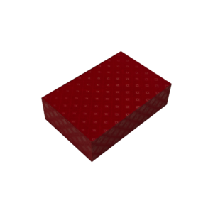 High-grade wooden gift box with red grain, for packaging skin care essential oil, perfume and health products